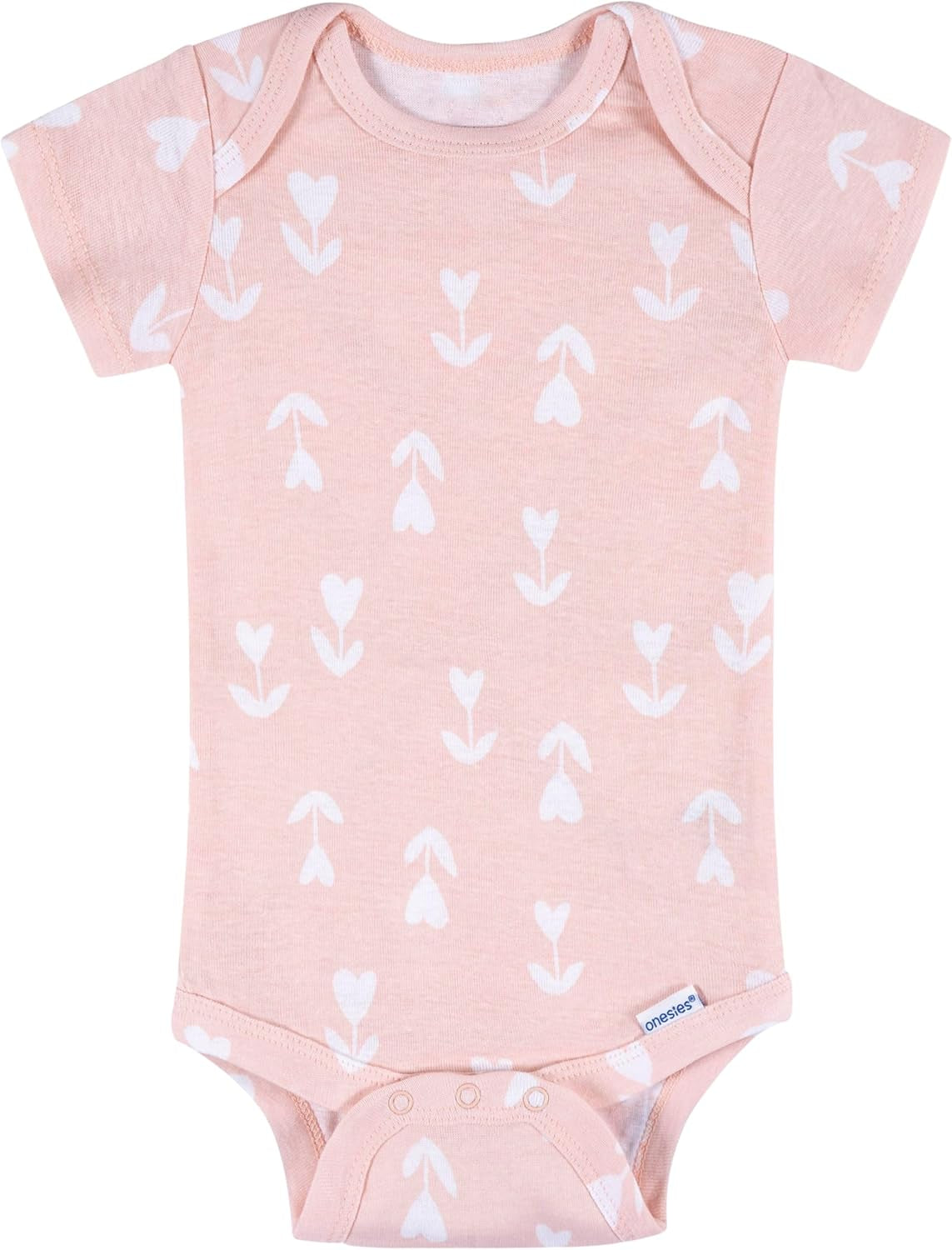 Baby-Girls 8-Pack Short Sleeve Mix & Match Bodysuits