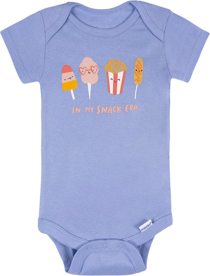 Baby-Girls 8-Pack Short Sleeve Mix & Match Bodysuits