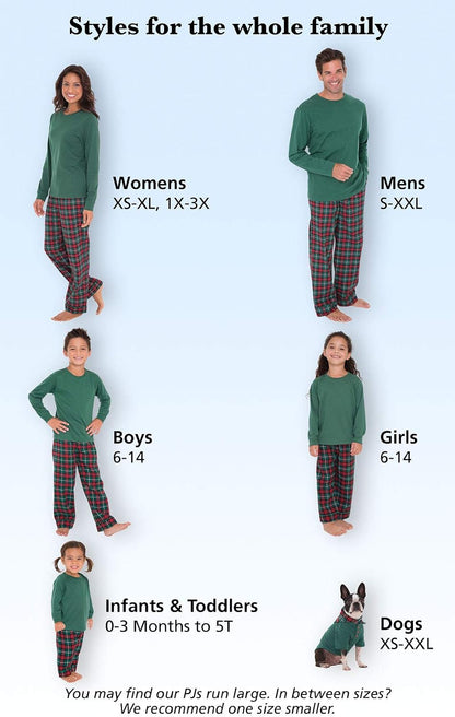 Matching Family Christmas Pajamas - Matching Christmas Pajamas, Red