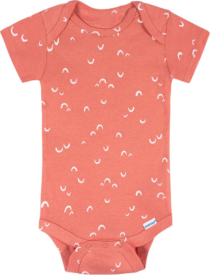 Baby-Girls 8-Pack Short Sleeve Mix & Match Bodysuits