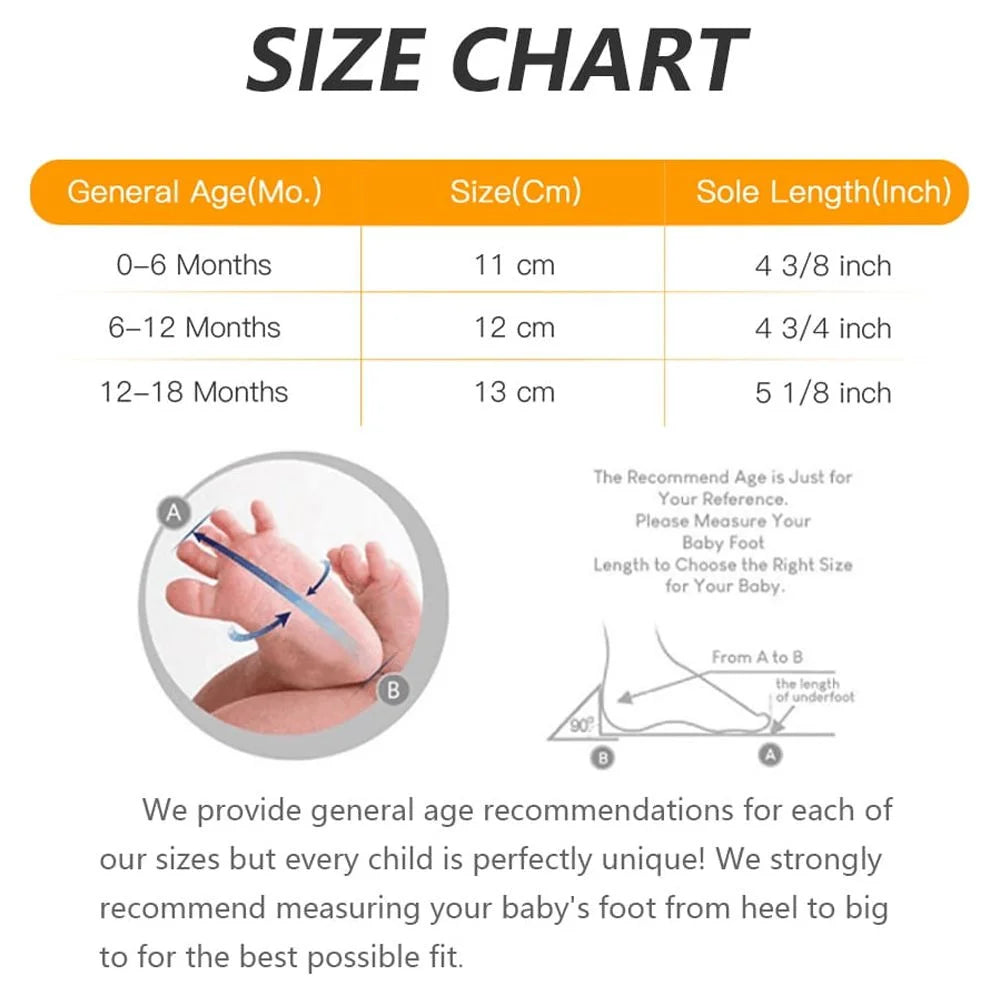 Baby Boys Girls Shoes Infant Warm Fleece Boots Newborn Winter Sneakers for First Walkers 3-18 Months